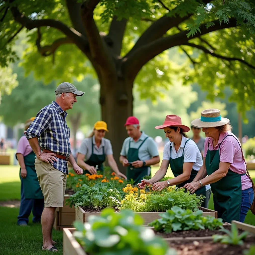 Modern office environment